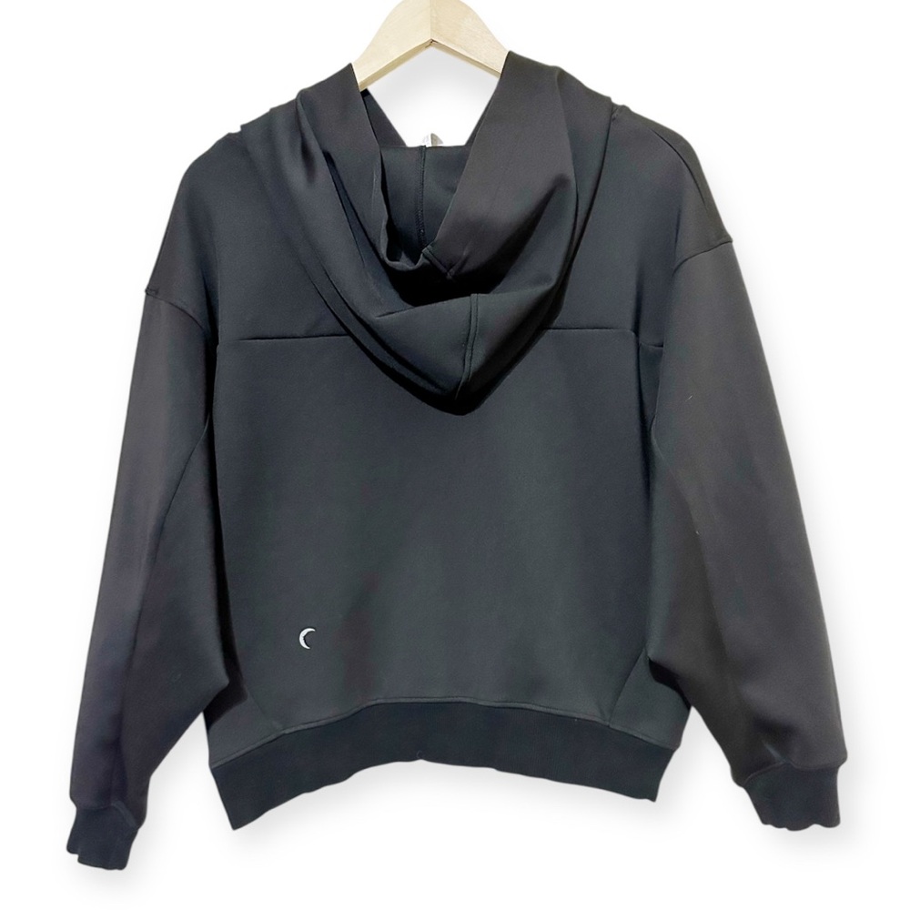 Zyia Active Black Mettle Women’s Cropped Hoodie Hooded Top - Size Small - Picture 4 of 8